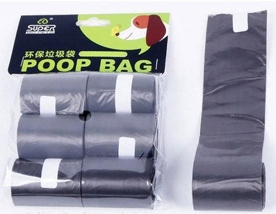 Paquet de 6 rouleaux de sacs de recharge pour le ramasse-crottes NettoToutou